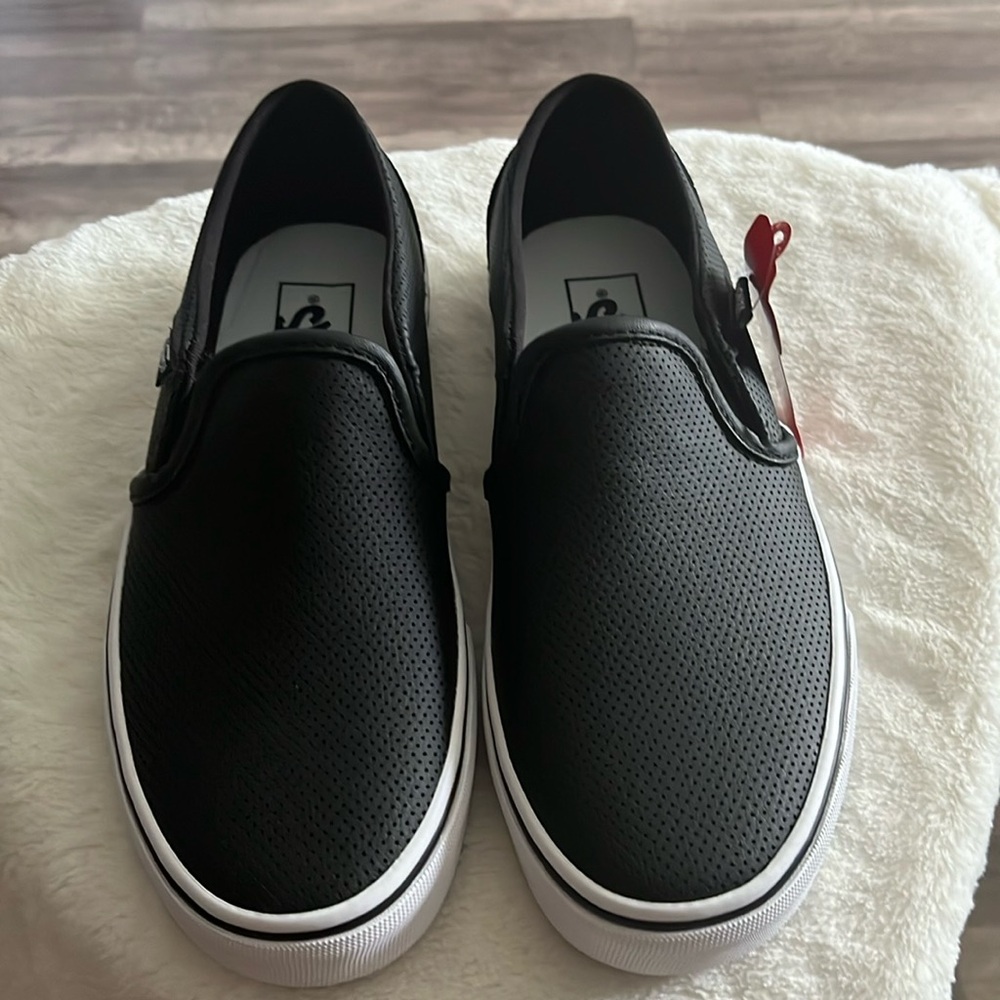 Vans Slip-On Perf Leather Shoe